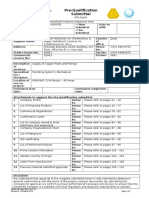 Pre Qualification Submittal Leminar