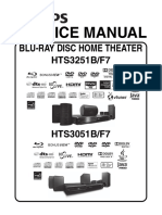 Service Manual: Blu-Ray Disc Home Theater