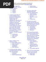 AIIMS June 2002 PG Entrance Question Paper With Answer Key