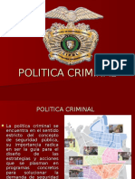 Politica Criminal