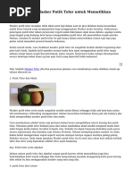 Download Tips Membuat Masker Putih Telur untuk Memutihkan Wajah by tagkesehatanfan SN299847869 doc pdf