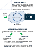 Cicli Biogeochimicief