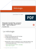 Metrologie PDF