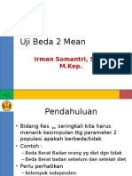 Uji Beda 2 Mean