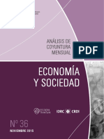 ECONOMIA Y SOCIEDAD - N 36 - NOVIEMBRE 2015 - PARAGUAY - PORTALGUARANI