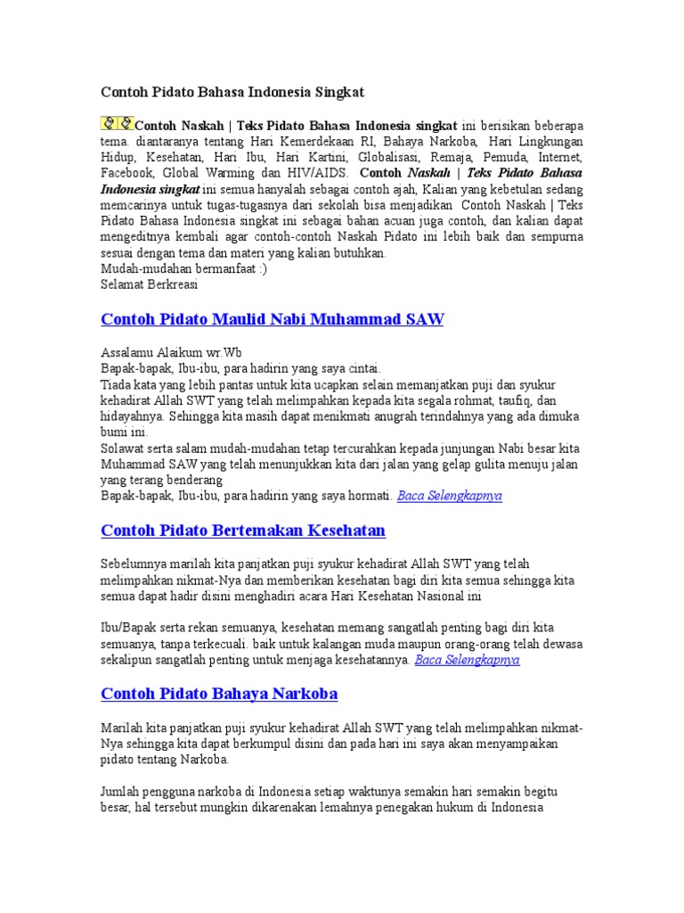 Kumpulan Teks Pidato Acara Nuzulul Quran Kumpulan Referensi Teks Pidato