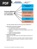 procesos didacticos matemtica