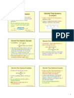 Discrete - Time Systems Discrete - Time Systems: Examples