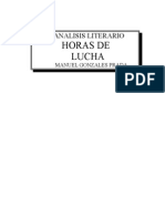 Analisis Literario Horas Lucha Manuel Gonzales Prada