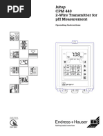 Bitop CPM 440 2-Wire Transmitter For PH Measurement: Endress Hauser