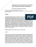 Intervenções Pedagógicas Em Crianças Com Transtornos de Aprendizagem