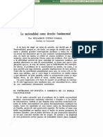 La Nacionalidad Como Derecho Fundamental