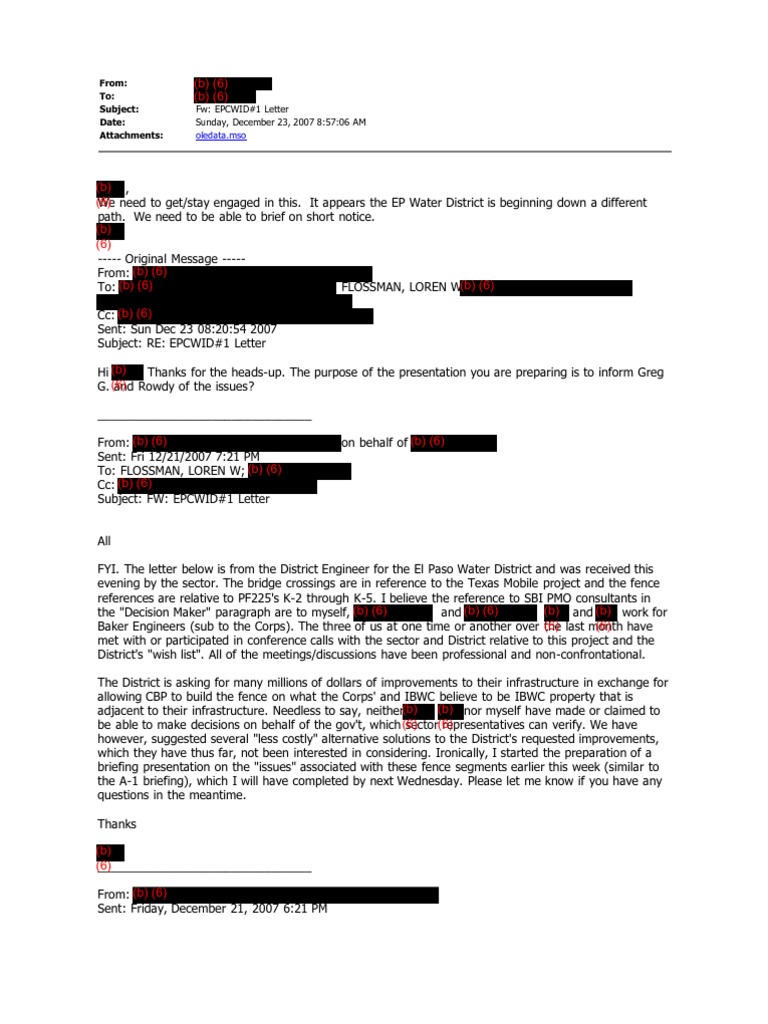 CREW: U.S. Department of Homeland Security: U.S. Customs and Border ...