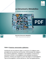 Tema 4. Proteinas. Estructurales y Globulares