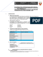 TERMINOS DE REFERENCIA  Supervision Viendas Acobamba