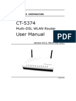 Comtrend User Manual