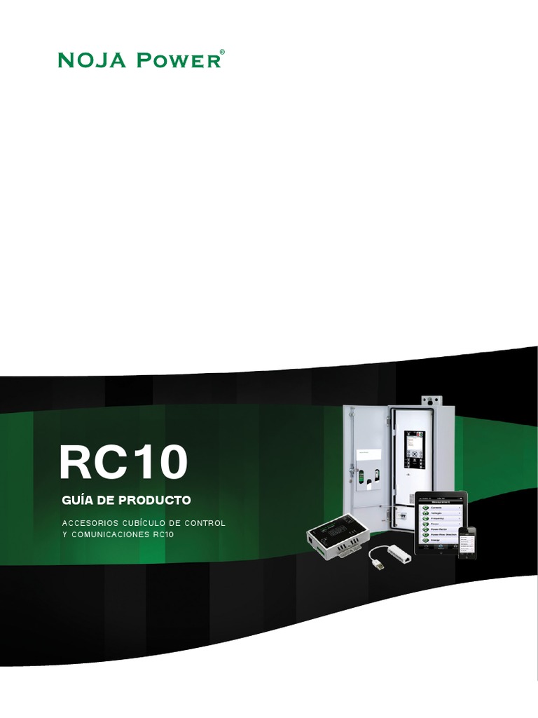 RC10. Guía de Producto. Accesorios Cubículo de Control y Comunicaciones ...