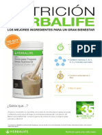 Poster YoSoyHerbalife Batido A Alta