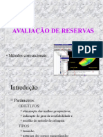 Avaliação de Reservas