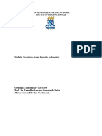 Modelo Descritivo de Depósito Sedimentar