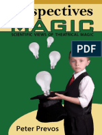 Perspectives On Magic: Scientific Views On Theatrical Magic