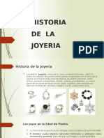 Historia de La Joyeria