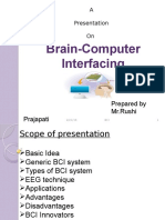 Brain-Computer Interfacing: Prepared by MR - Rushi Prajapati A.I.E.T. Jaipur