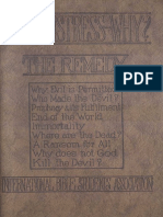 Watchtower: World Distress - Why? The Remedy by J.F. Rutherford, 1923