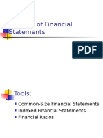 Analysis of Financial Statements