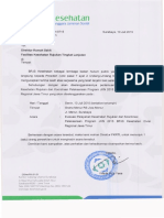 Surat Evaluasi Pelayanan Kesehatan Rujukan Di RSJ Menur