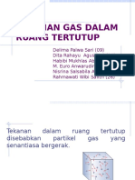 Tekan Gas Dalam Ruang Tertutup