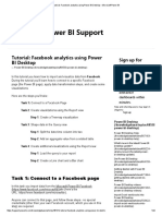 Tutorial - Facebook Analytics Using Power BI Desktop - Microsoft Power BI