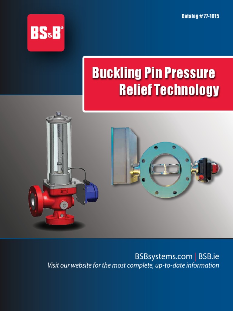 Buckling Pin Pressure Relief Technology PDF Valve Lever