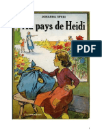 Johanna Spyri Au Pays de Heidi