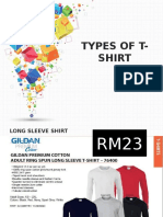 Types of T-Shirt