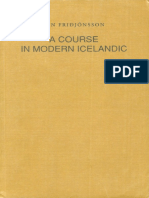 Course in Modern Icelandic