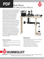 HM-2700 - Esfuerzo Cortante Residual