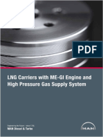 Lng Carriers With High Pressure Gas Supply System