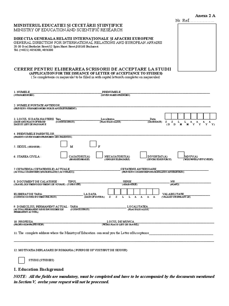application-for-the-issuance-of-letter-of-acceptance-to-studies-in