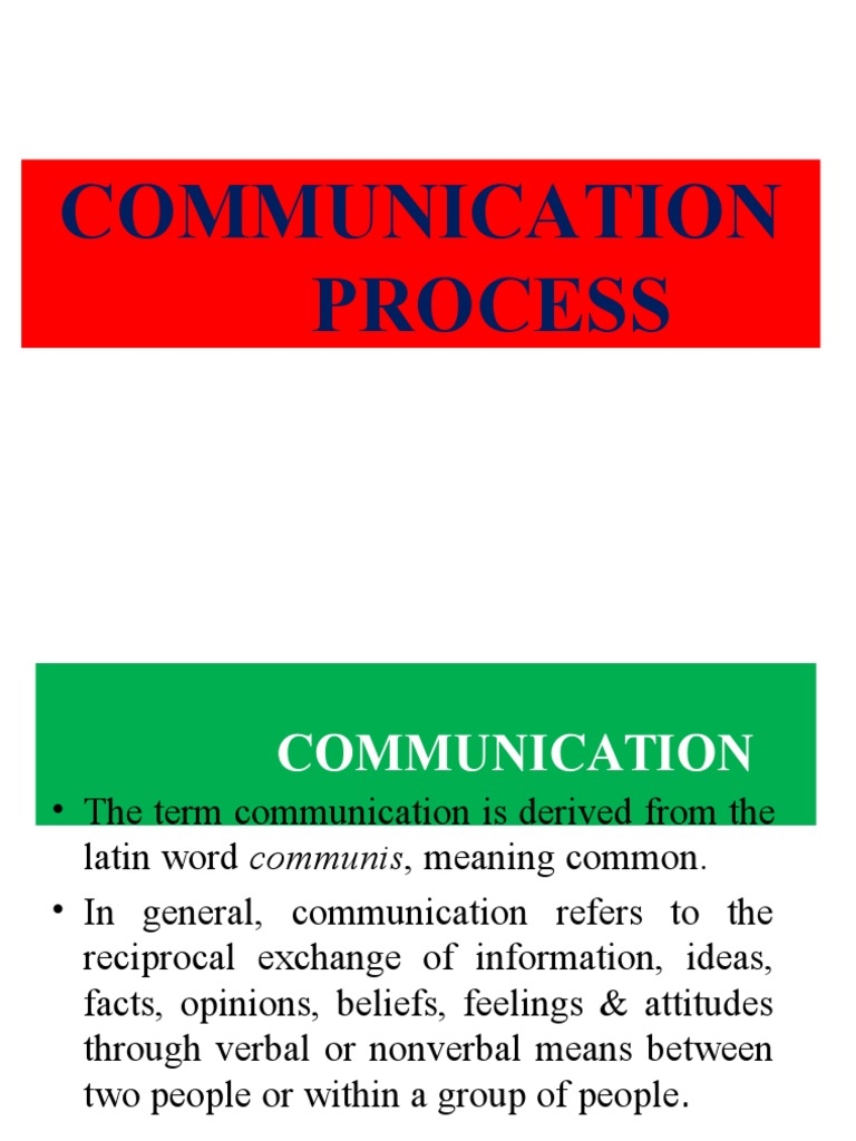 Communication visual data 2