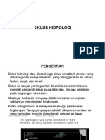 Kuliah 2. Siklus Hidrologi