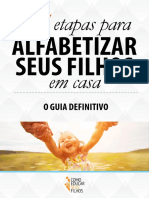 5 Etapas Para Alfabetizar Seu Filho Em Casa