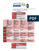 Gyda Trip Agenda March 12 2016