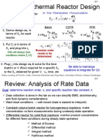 Reactor Design For Multiple Rxns