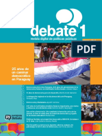 Revista Paraguay Debate 1. Febrero 2014
