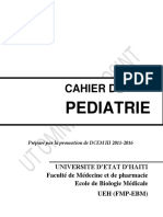 Cours de Pediatrie - Dr Ulrick Severe
