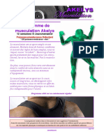 Programme de Musculation - Puissance & Endurance - Débutant PDF