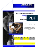 Faire Sont Programme Personnel - Routine de Musculation 4 Jours Par Semaine PDF