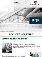 PROJETO ACUSTICO: CONFORTO E CONTROLE DE RUÍDO