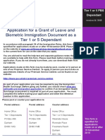 T1 or 5 Dependant Form November 2015